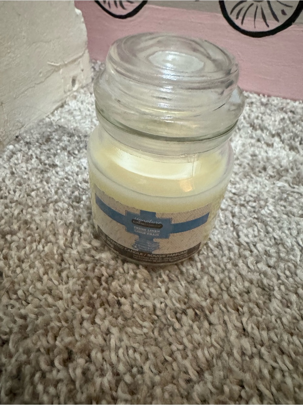 Scented Jar Candle - Cream